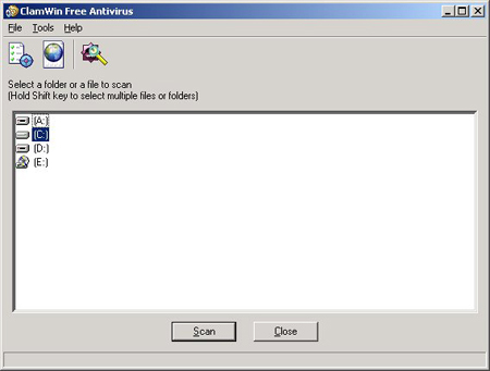 ClamWin Portable Antivirus Clamwin screenshot