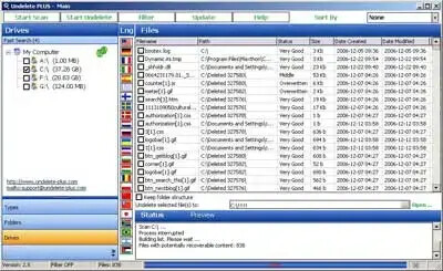 UnDelete Plus Portable File Recovery Undelete Plus Screenshot