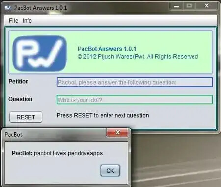 PacBot - Prankware Artifical Intelligence PacBot - Prankware Artifical Intelligence