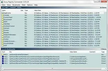 Registry Commander - A Free Registry Editor