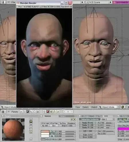 XBlender Portable 3D Creation tool