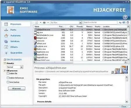 HiJackFree Screenshot