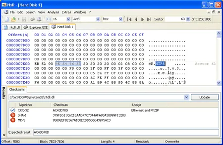 HxD - A Portable Hex Editor