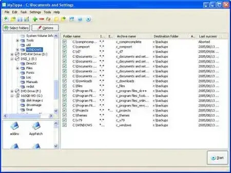 MyZippa Screenshot