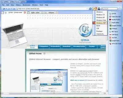 QtWeb - Portable Browser QtWeb - Portable Browser