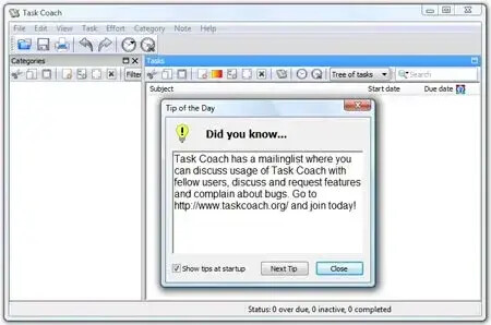 Task Coach Portable Task Manager Screenshot Task Coach Portable Task Manager Screenshot
