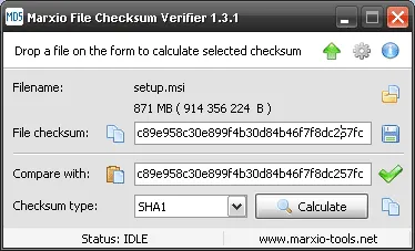 File Checksum Verifier